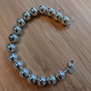 Authentic Tiffany & Co. Sterling Sliver Bead Bracelet